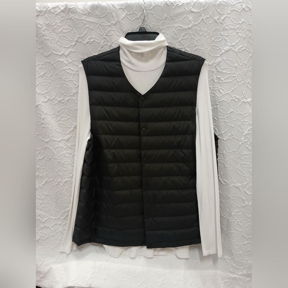 Black Puffer Vest